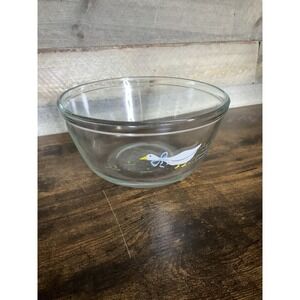 1987 Anchor Ovenware Goose Mixing Bowl 1 1/2 Quart